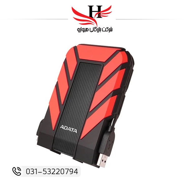 هارد اکسترنال ای دیتا مدل HD710 ظرفیت 2 ترابایت USB Type-A 2.0 | خرید عمده هارد ضد ضربه از هیوارو نمایندگی شهرضا اصفهان و تهران